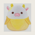 11-Inch Banana Cow Plush – Cute Cow Stuffed Animal, Super Soft Plushie Pillow Toy for Kids & Adults, Birthday Gift, Room & Bed Decor
