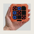 6 in 1 Tic-Tac-Toe Handheld Game for Kids, 1-2 Players Electronic Board