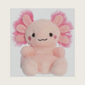 Adorable Palm Pals Xena Love Axolotl Stuffed Animal - Fun Seasonal Plush for Kids and Adult Collectors - Perfect for Decorating Rooms and Valentine's Day - Pink 5 Inches