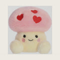 Adorable Palm Pals Brooklyn Mushroom Stuffed Animal - Fun Seasonal Plush for Kids and Adult Collectors - Perfect for Decorating Rooms and Valentine's Day - Pink 5 Inches