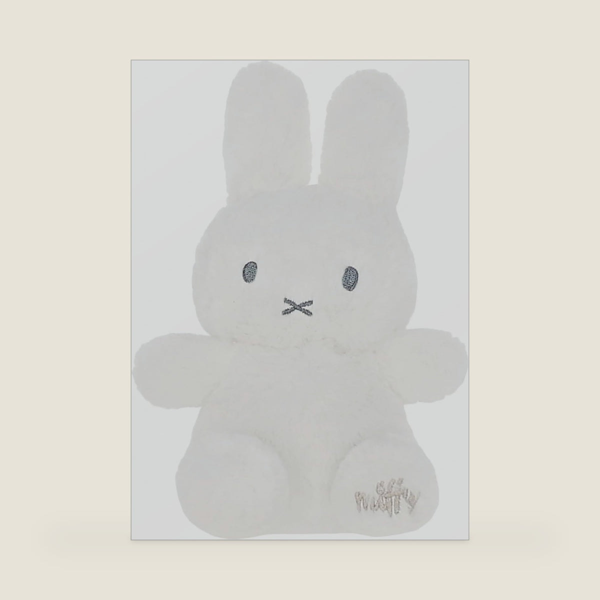 Kids Preferred Baby 5" Rattle - Super Soft Plush Toy, Full Body Rattle Design, Embroidered Details, Logo on paw pad, Ages 0 Months and Up