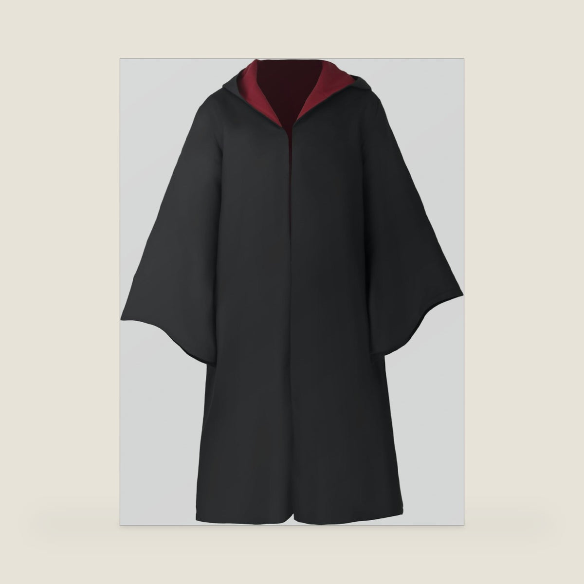 Unisex Wizard Robe, Halloween Costume Cosplay Set with Wand, Glasses, Scarf, Tie, for Women and Men, Adult and Teens