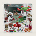 A11P Christmas Activity Elf Kit 24 Days Magical Kit Christmas Traditions Elf Activities 125+ Props and Accessories Fun Toys for Kids Magical Countdown to Christmas Decorations