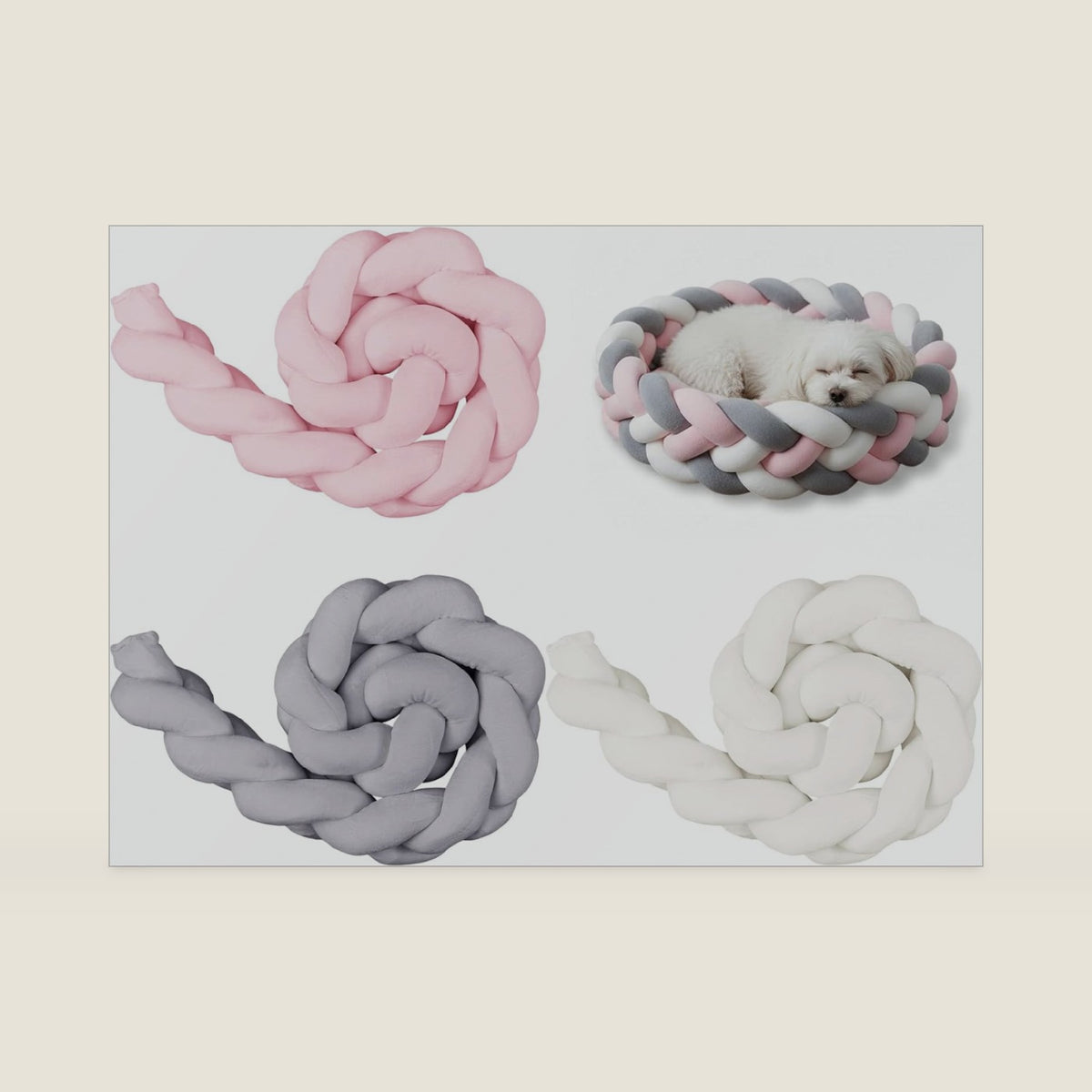 Timgle 3 Pcs Chunky Yarn for Arm Knitting 18 Yard Giant Bulky Velvet Tube Yarn 2.4'' Extra Thick Cotton Washable Tube for Making Pillows Gift Cushions Blanket Pets House