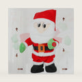Musical Dancing Santa Claus Plush Toy Animated Singing Walking Santa Doll Funny Wiggling Christmas Stuffed Santa Holiday Decoration Xmas Gift for Kids Family