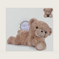 SuzziPals Heatable & Coolable Brown Teddy Bear Stuffed Animal, Microwavable Stuffed Animal Heating Pad for Period Cramps, Stuffed Teddy Bear Plush for Warmth & Comfort, Brown Bear Gifts for Kid