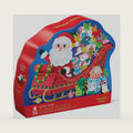 Crocodile Creek Jigsaw Puzzle, 36 Piece for Kids 3 Years and Up, Heavy-Duty Shaped Box for Storage, Finished Puzzle Size 18 x 24 inches, Santa's Sleigh