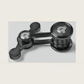 Fidget Spinner for Adults, Metal Silent Figette Office Desk Toy Quiet Cool Gadgets Gifts for Teen Boys Kid Anxiety Stress Relief Calm Down Sensory Autism Autistic ADHD Airplane Travel (Black)