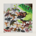 29 Pcs Dinosaur Toys for Realistic Jurassic Dinosaurs Figures with Trees&eggs &Fence Playset to Can Create a Dino World, Educational mini Dinosaurs Figures, Labor Day Gifts for Girls Boys 3-5