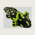 Axolotl Plush - Soft Black Axolotl Stuffed Animal, 19 Inch Cute Salamander Plush Pillow, Plushie Toy, Birthday Gifts for Kids and Youth (Green Black)