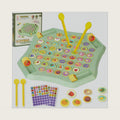 2026 Fruit Turn Around Chess Strategy Chess Game, DIY Fruit Matching Chess Boards,Chess Game for Kindergarten Gathering Activity