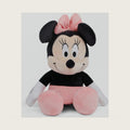 Official Minnie Mouse Soft Toy for Kids, Cuddly Character with Fuzzy Texture and Embroidered Details, Flexible Ears, Plushy Suitable for All Ages, Measures 17 Inches (12 inches Sitting)