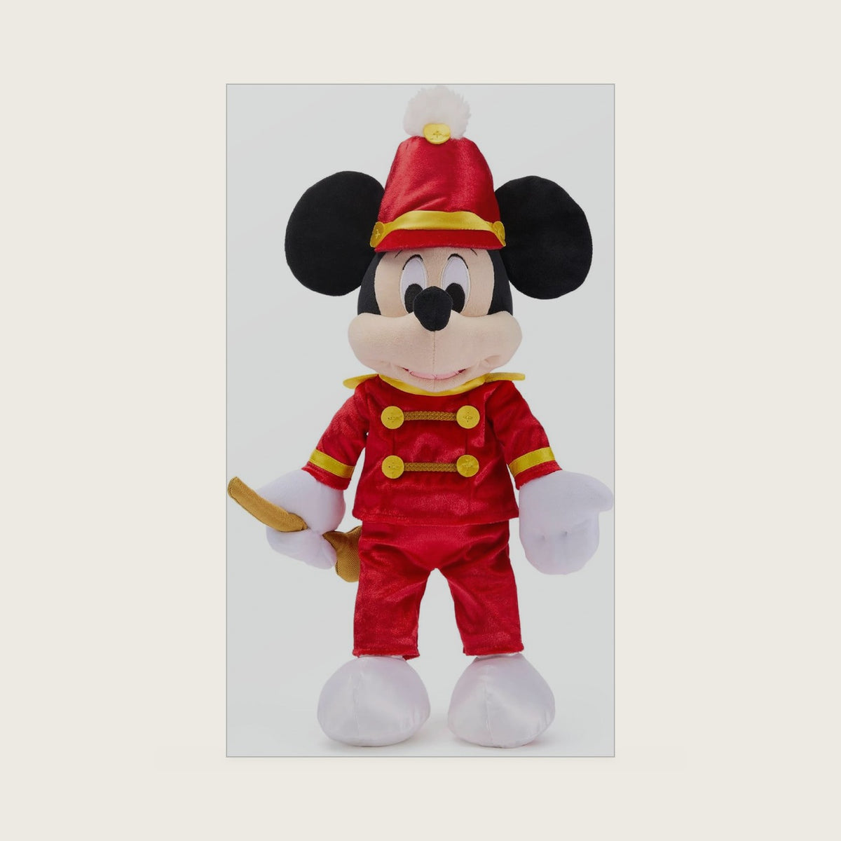 Store Official The Mickey Mouse Club 70th Anniversary Musical Plush - Plays The Mickey Mouse March Theme Song - Wears a Shimmering Bandleader Outfit - Collectible Plush- 18 Inches