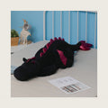 Black Weighted Stuffed Animals 10Lbs 35.4", Weighted Dragon Stuffed Animal for Kids and Adults, Heavy Weighted Stuffed Animals for Comfort and Relaxation