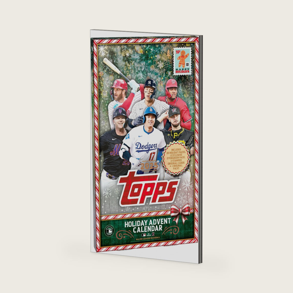 2025 Topps Holiday MLB Baseball - Factory Sealed - Advent Calendar