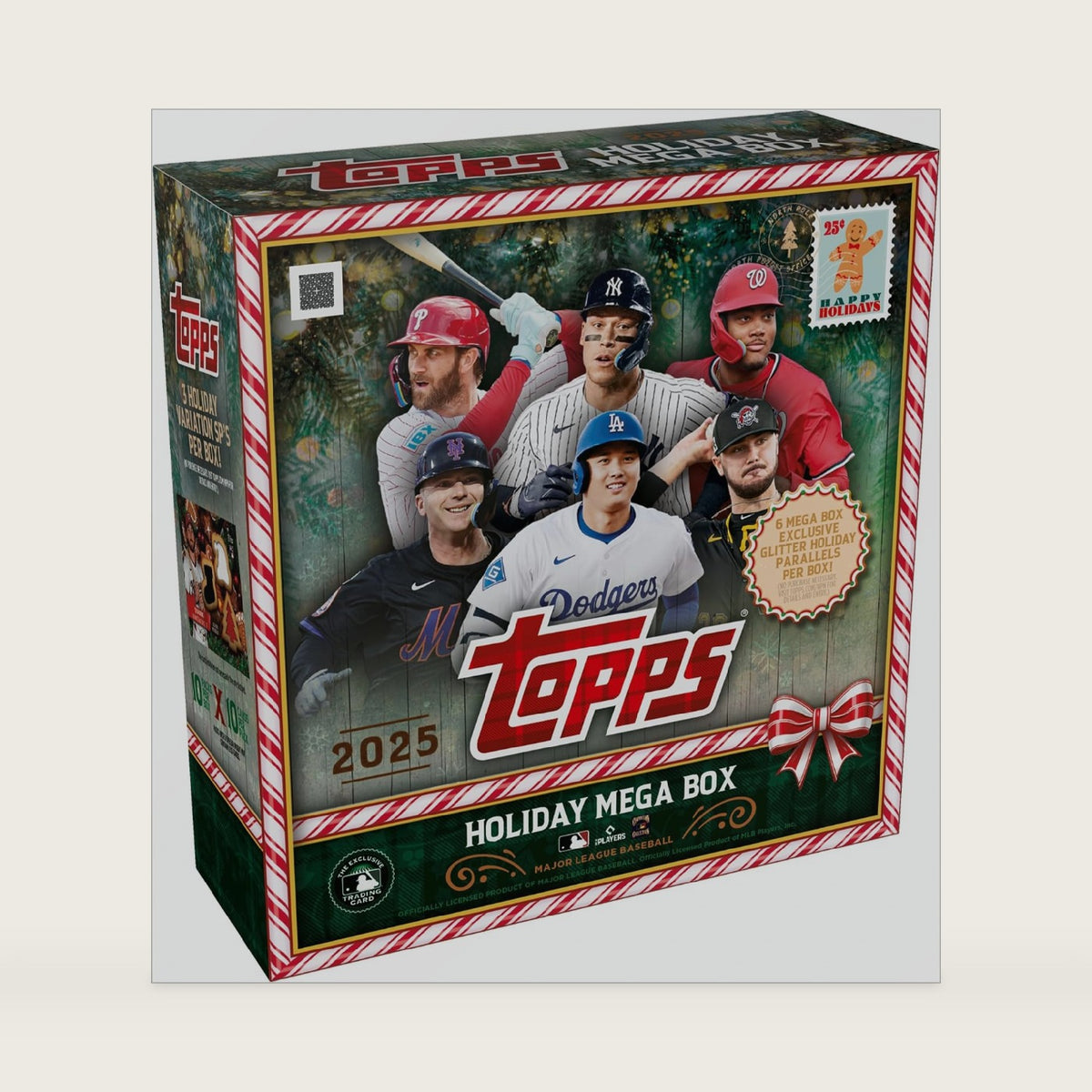 2025 Topps Holiday MLB Baseball - Factory Sealed - Mega Box