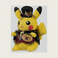 Center: Pikachu Halloween Ghost Chateau Poké Plush
