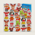 24PCS Squishy Toys for Christmas Party Favors, Stress Relief Toys for Goodie Bags Pinata Fillers, Stocking Stuffer Gifts, Fidget Squeeze Sensory Toys for Prizes Rewards, Advent Calendar Stuffs