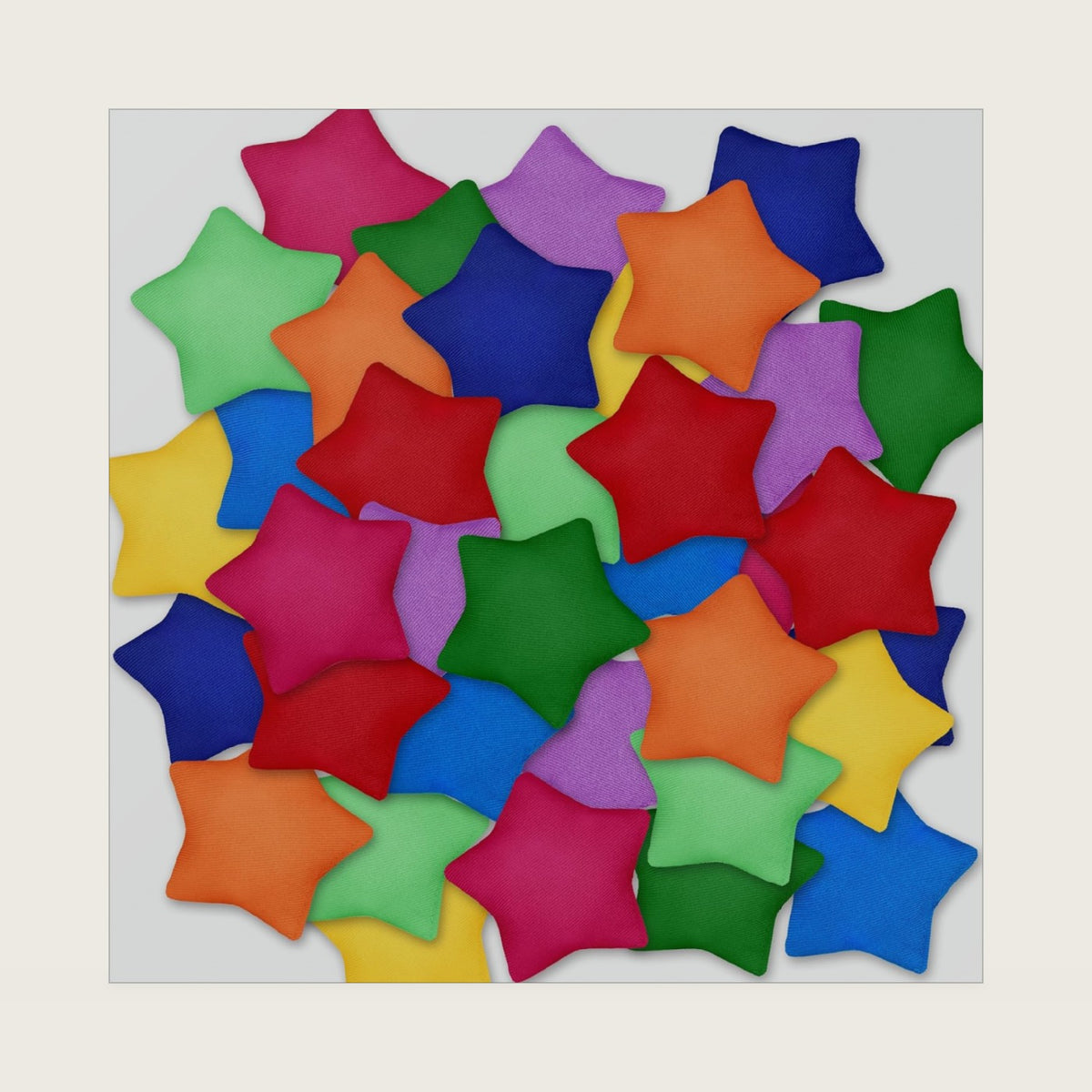 36 PCS Colorful Nylon Bean Bags Small Bean Bags Bulk Hand Toss for Sports Outdoor Party