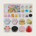 22PCS Squishy Toys Set, Adorable Fidget Toys Kit for Kids & Adults