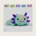 Axolotl Stuffed Animals,Axolotl Toy,8.66" Axolotls Plush Toy,Birthday Gift for Boys and Girls Gift for Christmas.(Mixed Green,1 Pack)