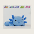Stuffed Axolotl Plush,Axolotl Toy,8.66" Axolotls Plush Toy,Birthday Gift for Boys and Girls Gift for Christmas.(Blue,1 Pack)