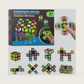 Axirata Magnetic Fidget Spinner Mini-13 Blocks, Glow Magnet Cube 4 in 1 Toy