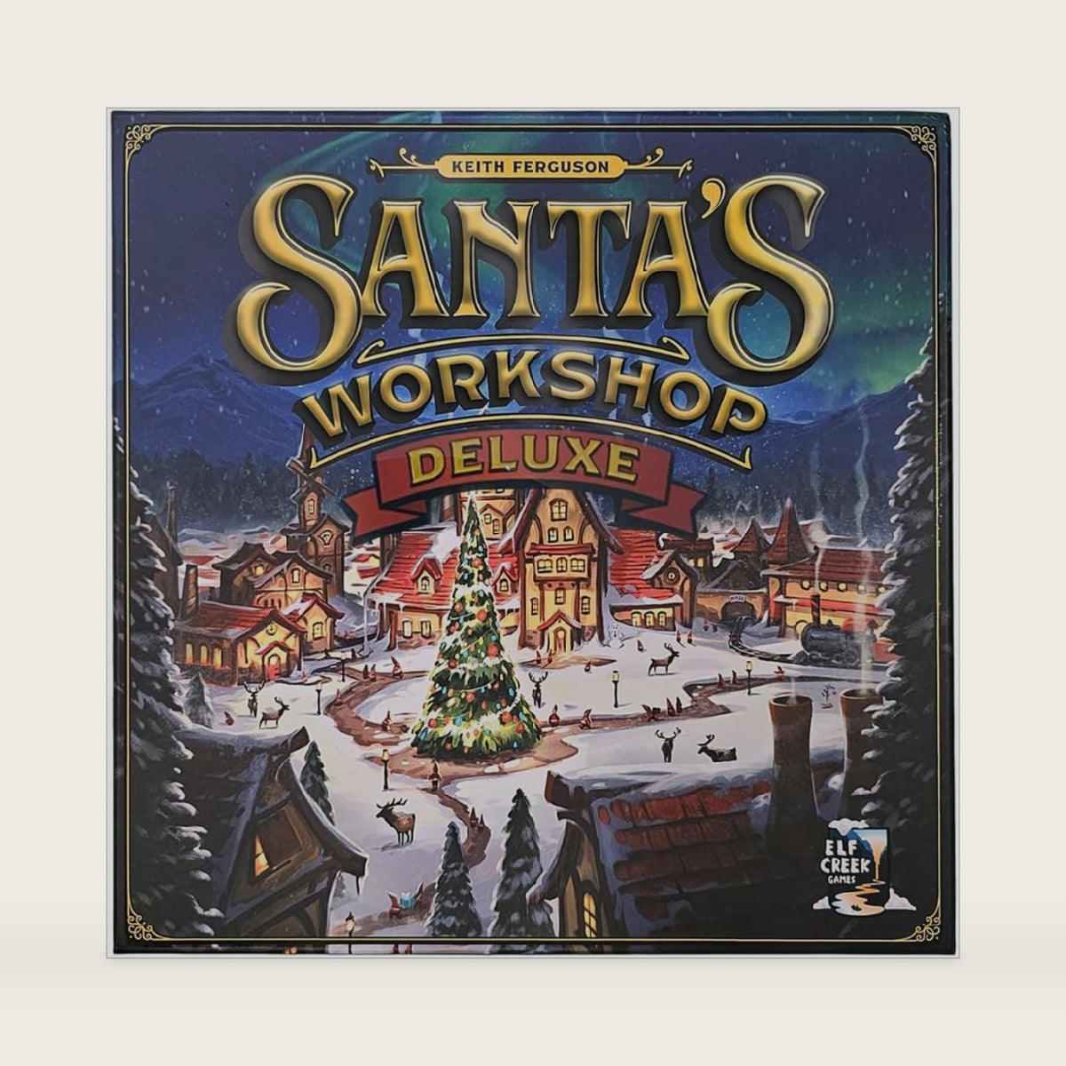 Santa's Workshop Deluxe Edition - A Festive Worker Placement Game for Families and Hobby Gamers