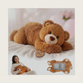 Mewaii Weighted Stuffed Animals Bear Plush, Heatable Coolable, 2-5lbs, 23in