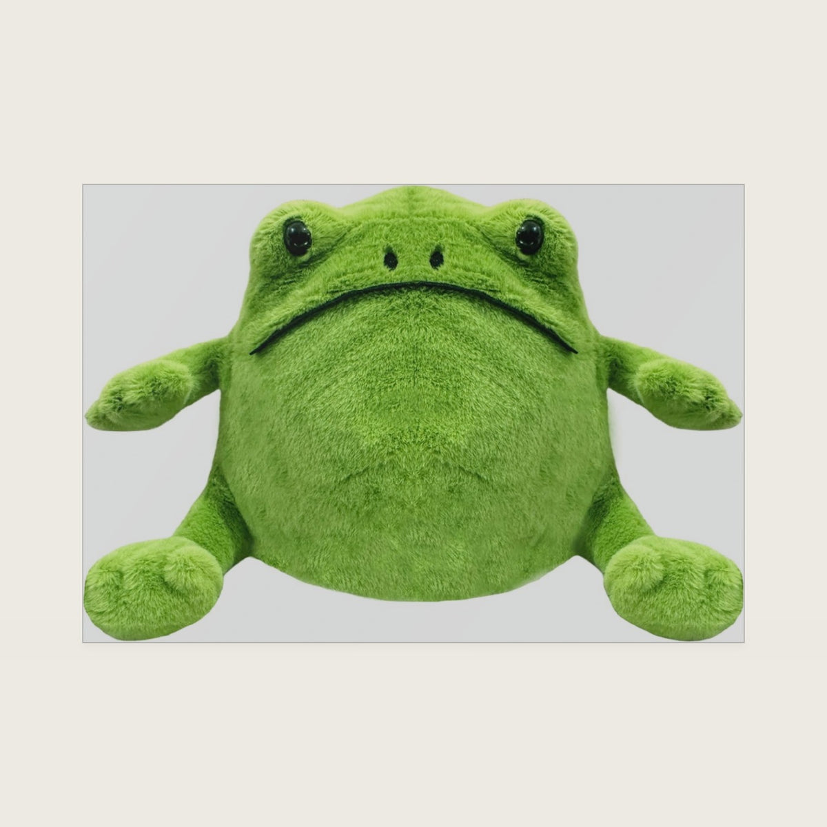 Green Frog Stuffed Animal, Amphibian Plush Toy - Classic Children's Gift (12-inch)