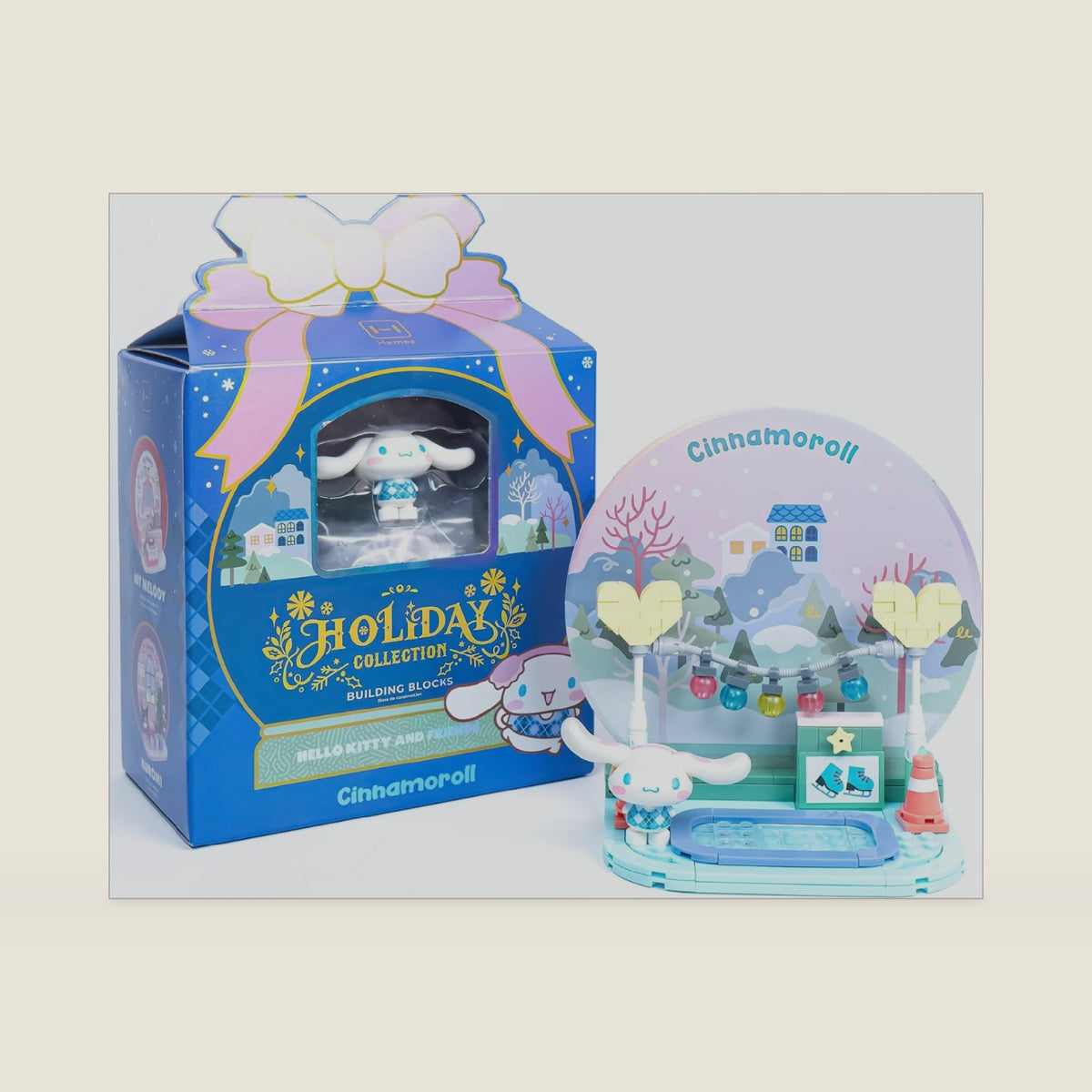 Hamee Building Blocks Holiday Collection Figure Set - Cinnamoroll