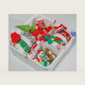 Christmas Playdough Kit - Santa, Reindeer & Gingerbread