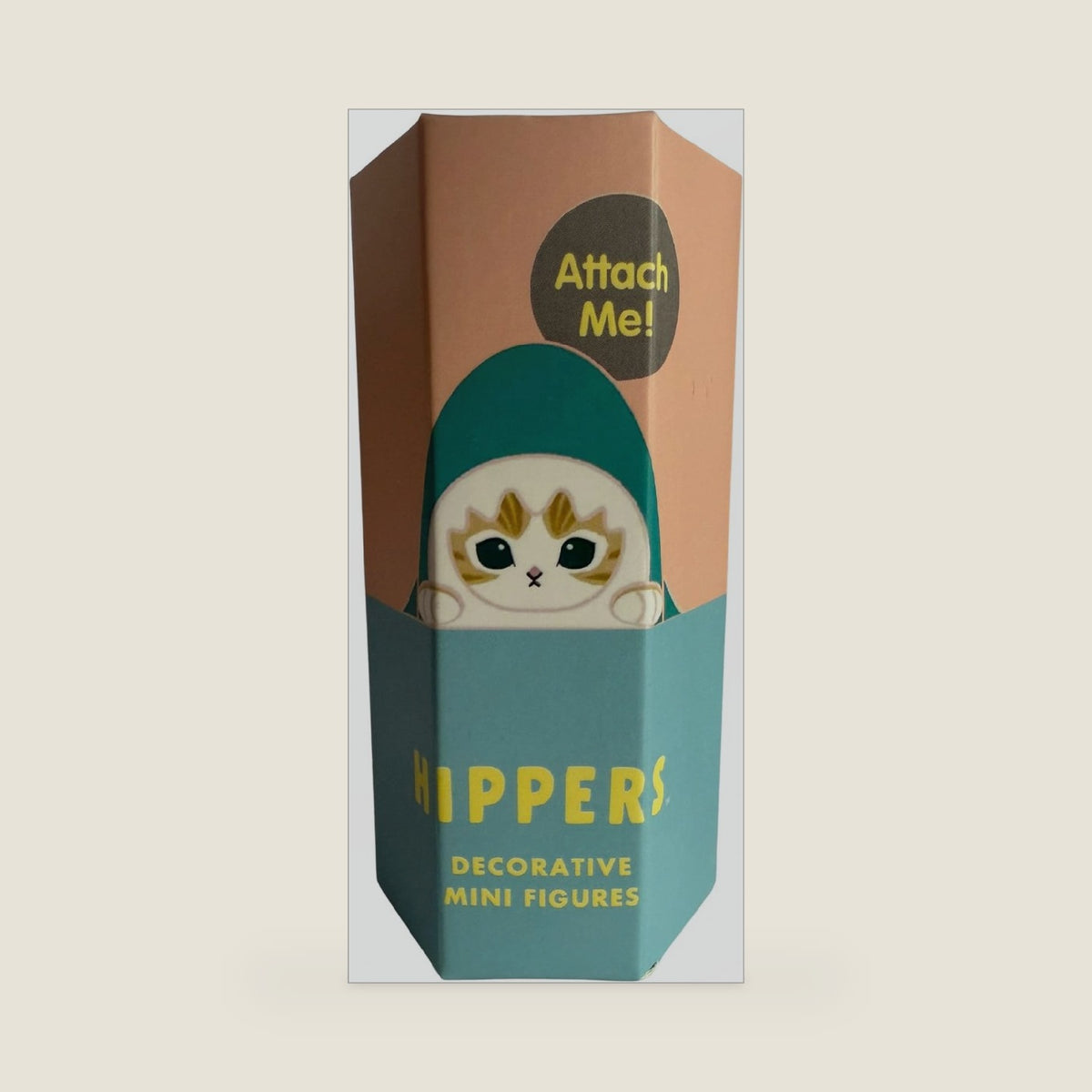 Cute Shark Cat Series Hippers Desktop/Phone/Mobile/Table/Cup/Mug Accessories - 1 Mini-Figure Out of 7 Unique Styles - Random Selection in a Sealed Bag with Box
