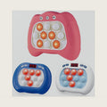 Intoypad 3 Packs of Quick Push Pop Game for Kids, 1 Classic & 2 LED Screen Handheld Bubble Game Light Up Sensory Fidget Games Toy Electric Pop Games Controller Christmas Birthday Gifts Toy for Kids
