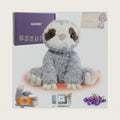 KOWSI® Sloth Plush with Microwavable Removable Heating Pad + 50 Stickers