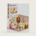 Rolife Super Creator Kits, Tiny House Building Blocks for Little Dolls, DIY Plastic Mini House Model Building Kits for Teens Aged 14+, DIY Crafts/Hobbies for Adults (Holiday Tea Time)