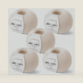 Lana Gatto VIP Cashmere Merino Yarn for Knitting and Crochet, 80% Extrafine Merino 20% Cashmere, Fingering Weight, 5 Skeins x 1.76 oz (8.8 oz, 1,095 yds), US 3 Needles, Ivory, Made in Italy