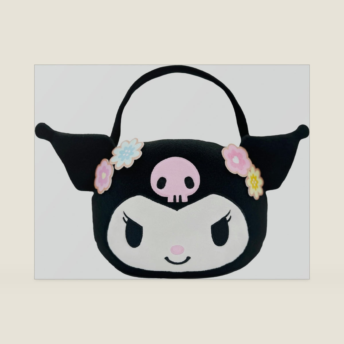 Kuromi Halloween Plush Treat Bucket