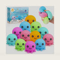 12 Pack Stress Balls , Cute Octopus Fun Squish Ball