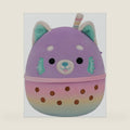 Squishmallows Original 8in Lexis the Purple Red Panda in Boba Tea Cup – Official Jazwares Plush (Little)