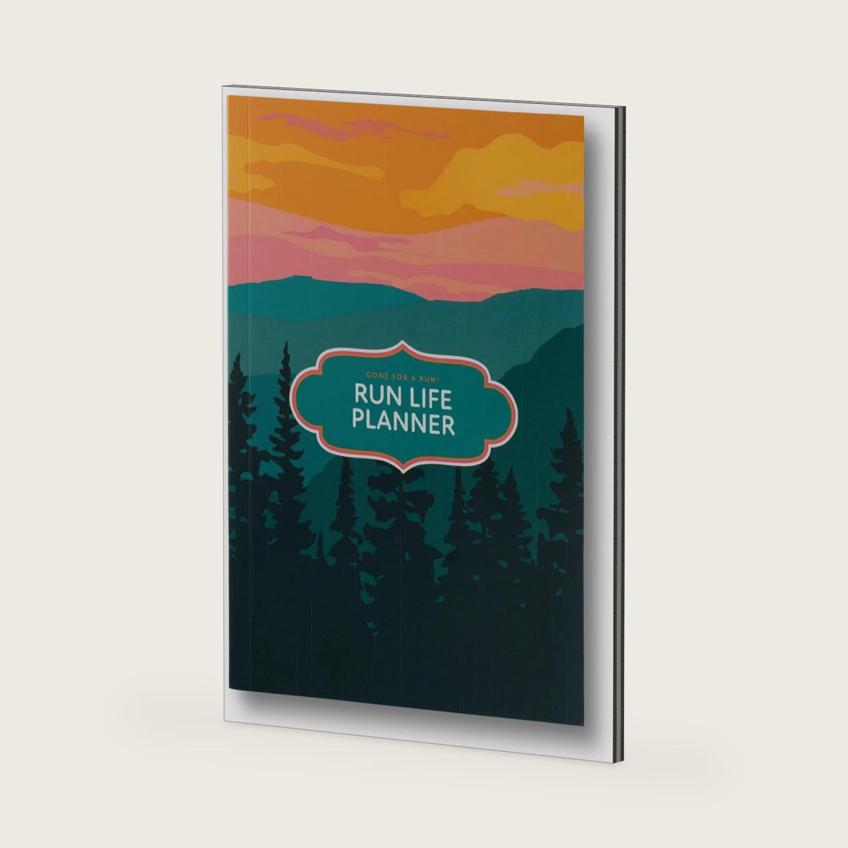 Gone For a Run Runners Planner - Calendar & Weekly/Monthly Organizer
