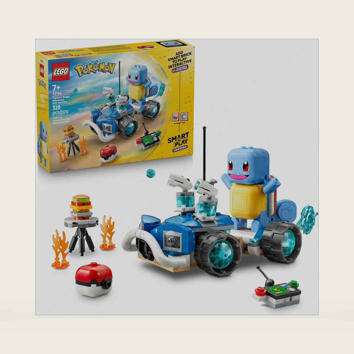 SMART Play: Trainer's Buggy Adventure with Squirtle 72156