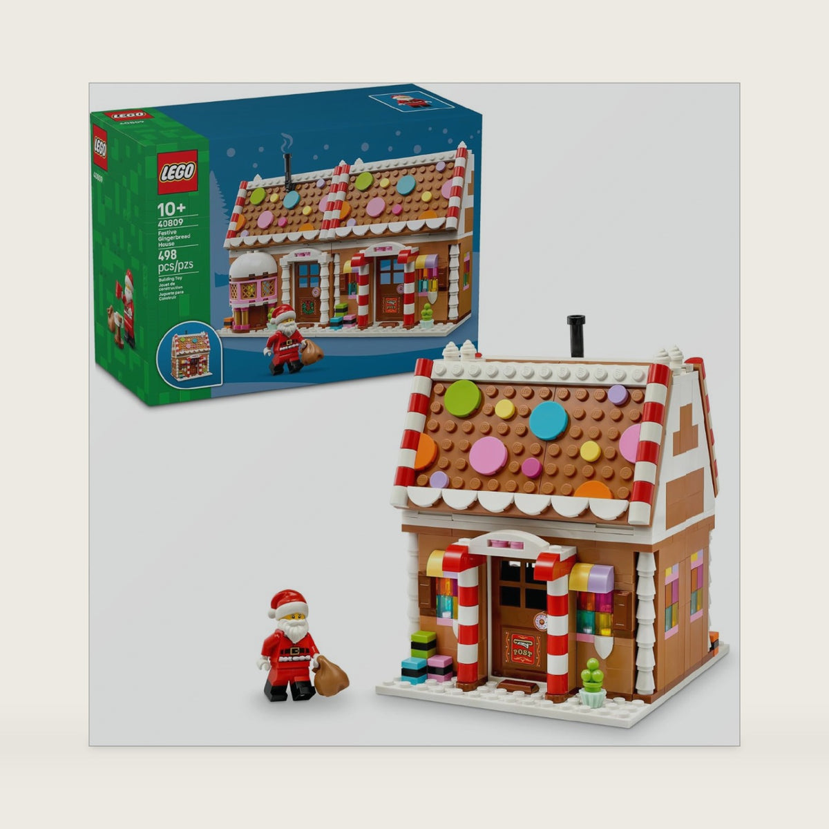 LEGO Festive Gingerbread House 40809