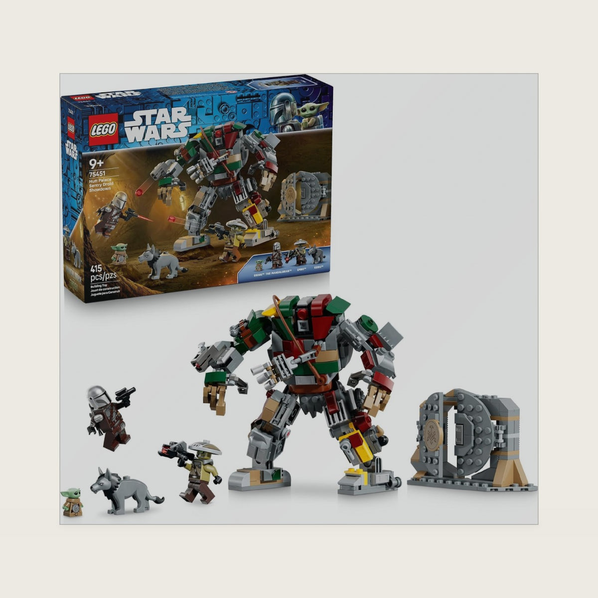 Star Wars Hutt Palace Sentry Droid Showdown 75451