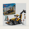 LEGO City Yellow Backhoe Loader 60480