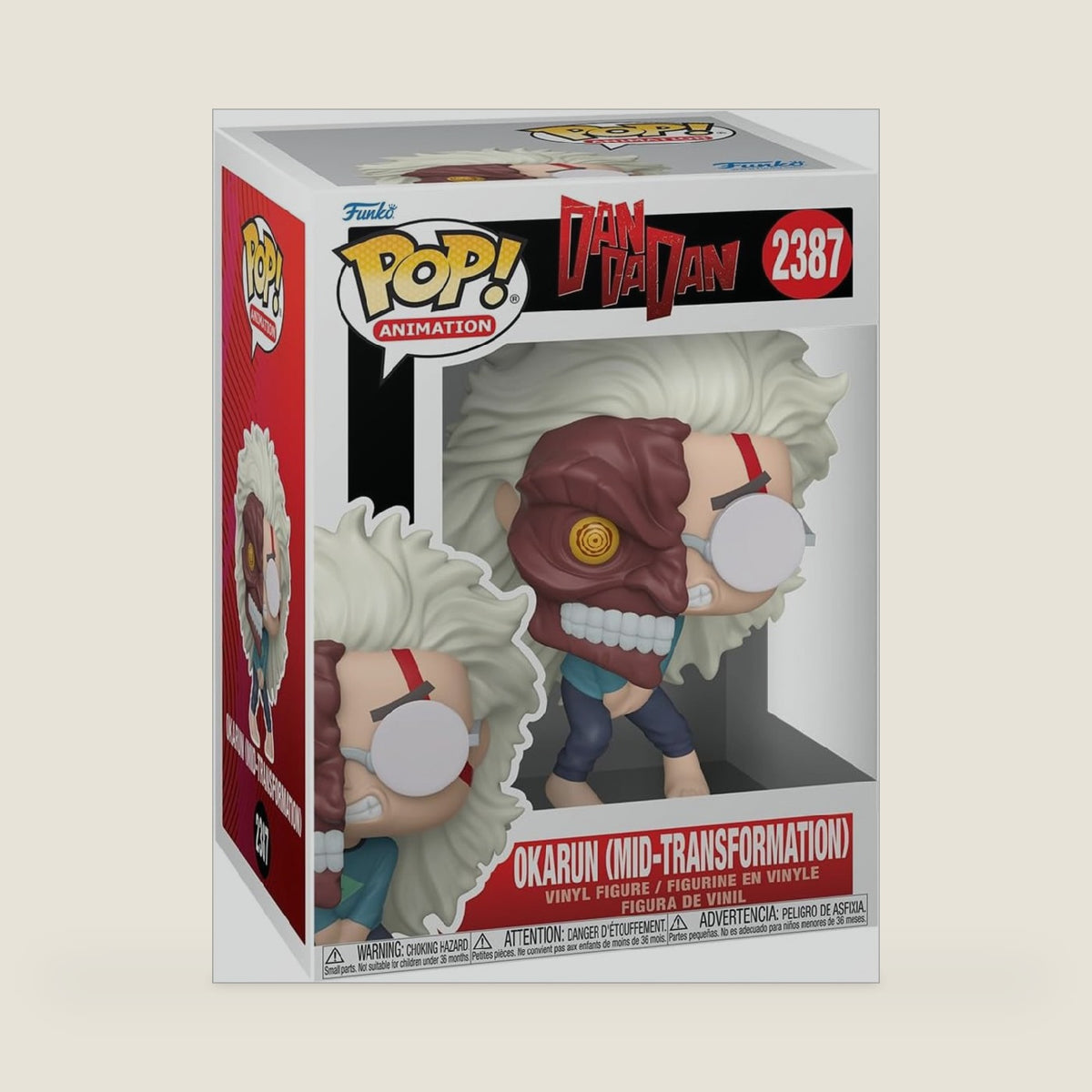 Pop! Animation: DanDaDan - Okarun (Mid Transformation) - Collectable Vinyl Figure - Gift Idea - Official Merchandise - Toys for Kids & Adults - Anime Fans - Model Figure for Collectors