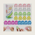 24 Pack Taba Squishy Chick with Slow Rise Squishies, Kawaii Squishy Stress Relief Toys Party Favors, Squishy Sensory Fidget Toys for Kids, Sensory Toys for Kids with Autism