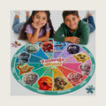 Feelings Wheel Puzzle 96 Pieces Round Emotional Learning Puzzle (22 inches Diameter) | Ages 5+ | Multi-Memo®
