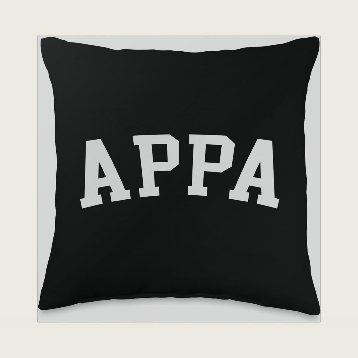 Appa Throw Pillow