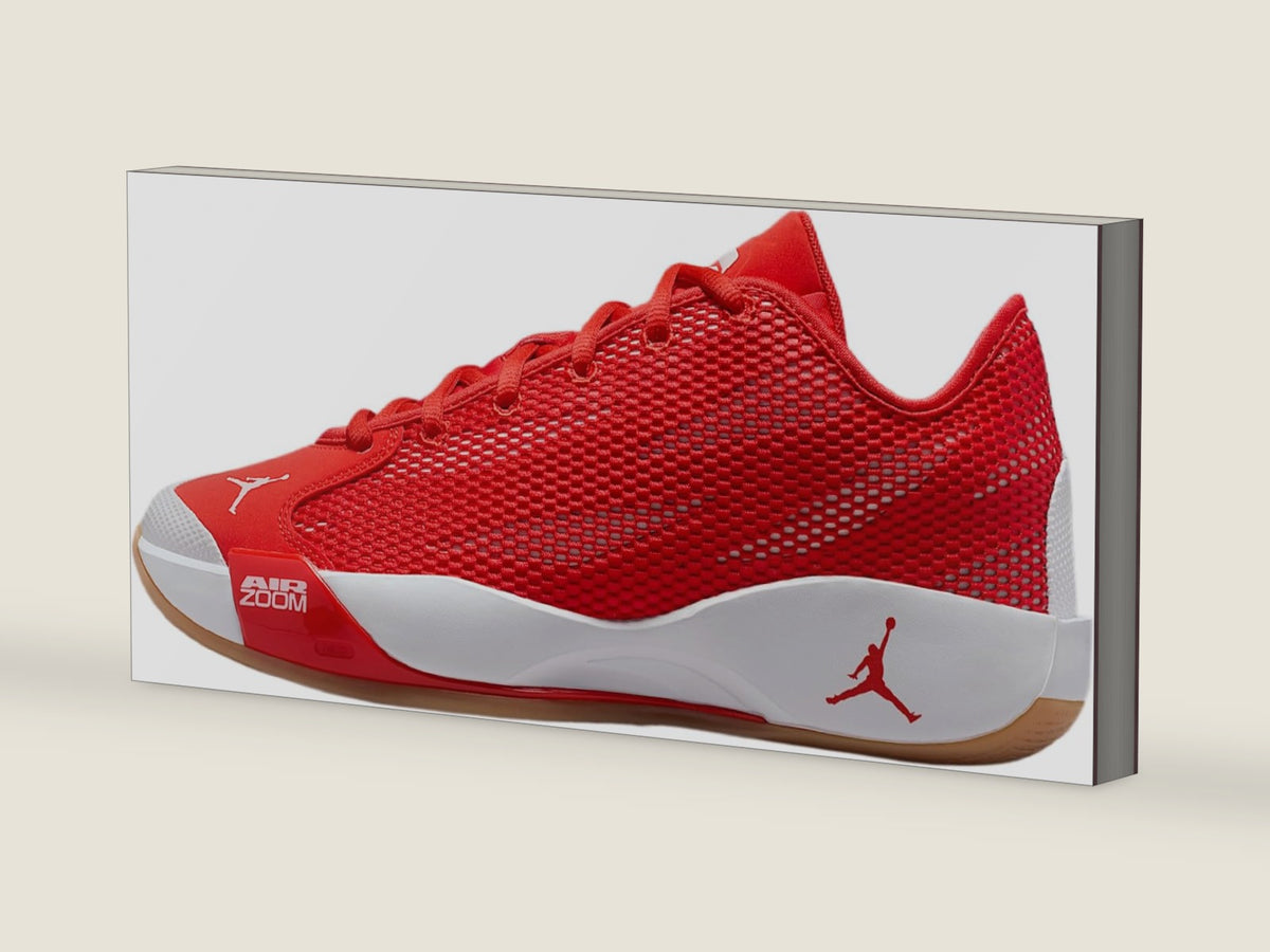 Luka 77 Basketball Shoes (Chile Red/Gum Light Brown/White)